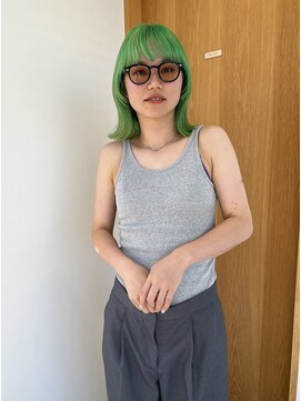 シロ(shiro.) 【グリーン】stylistヒロム