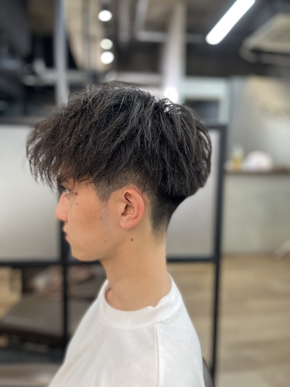 刈り上げアップバング：L208284934｜クロムトウキョウ ザ バーバー