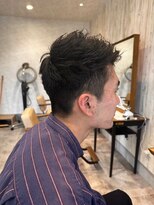 エヌアンドエー 杉戸高野台店(N&A)&nbsp;メンズカット 短髪黒髪ショートツイストパーマ ソフトツイスト