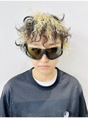 コントラストカーリーショート