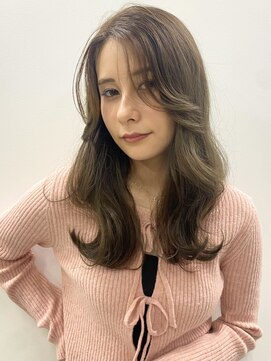 ソピ バイ インビテーション(sopi by invitation) jessica くびれヘア オリーブカラー オリーブベージュ