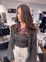 キング 梅田(K!ng)&nbsp;縮毛矯正髪質改善ハイライトレイヤーカット梅田美容室エクステ