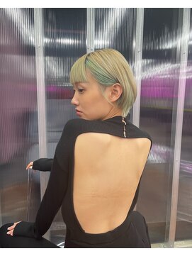 キジ(KIJI) ★ミルクティー×ライムグリーン★