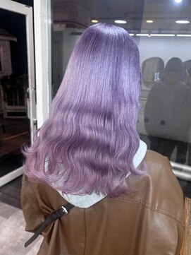 ドットハリス(.Hallis) ハイトーン/ラベンダーカラー/髪質改善