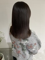 2195ヘアー 世田谷代田(2195hair)&nbsp;地毛風カラー/地毛風ストレート/髪質改善/切りっぱなしボブ