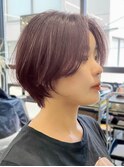 熊本くびれショート ハンサムショート 丸みショート 右田莉奈