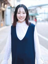 ツイギー 歩行町店(TWiGGY)&nbsp;可愛い+大人　ロブ　インナーカラー