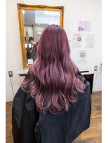ヘアーメイク ダンス(hair make DANCE) プルエクステ　残留しにくいピンクカラー