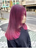 グラデーション/ピンク/デザインカラー名古屋/ハイトーンカラー