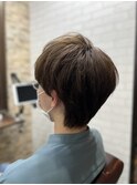 ツーブロック/メンズパーマ/センターパート/ニュアンスパーマ