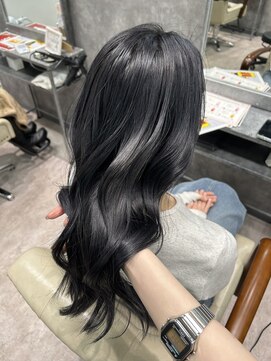 シエテ 津田沼(Siete) ホワイトグレージュ/デジタルパーマ/チェリーブラウン/津田沼