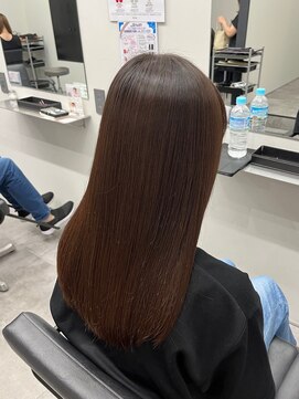 アルター(aL ter) 艶髪縮毛矯正［ホワイトグレージュ/ミニウルフ］長野歌穂