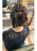 高めルーズアップスタイル♪【福島／ヘアセット】