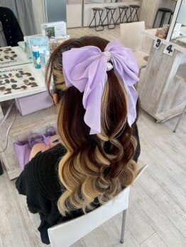 ケイティ(Keity)の写真/早朝6時~OK![ヘアセット土日祝8時~￥3300~/9時~￥2800~]早朝料金込◎結婚式/推し活セットもお任せ◎