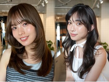 ラヴィズム 松崎店(LUVISM)の写真/小顔効果＆抜け感◎顔まわりレイヤーで垢抜け美人に♪