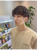 なみ巻きパーマ
