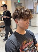 横浜★スペインカールメンズパーマ