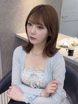 ロンドアヴァントゥス 池袋(Lond aventus) ラベンダーミルクティー/暗めカラー/レイヤーカット/韓国/池袋