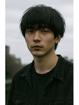 ロジック(LogIc) 無造作マッシュ×黒デニム