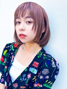 ミヨン 熊本店(miyon) 【miyon】韓国レイヤーカット×暖色カラー×髪質改善