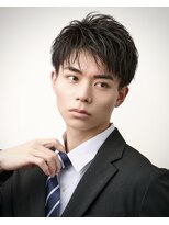 オーシャントーキョーオーバー 渋谷(OCEAN TOKYO OVER) メンズ波巻きツイスパニュアンススパイラルスパイキーショート