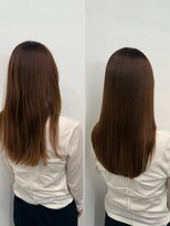 リノア(Linoa)&nbsp;縮毛矯正×髪質改善｜乾かすだけでまとまる艶ロング