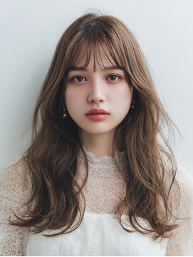 リンク(Link Hair&Spa) ココアベージュ/髪質改善/小顔カット/青周りカット