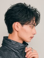 フィフス 栄(fifth)&nbsp;名古屋栄メンズ毛流れネープレスセンターパートフェザーパーマ