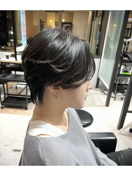 シースルーフェザーウルフ/カルマヘア/センターパート/池袋