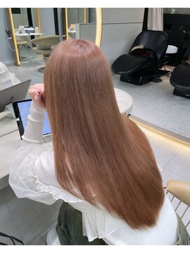 ロンドメリア 天神大名店(Lond Melia) イメチェンヘアスタイル小顔に見せるヘアココアベージュ
