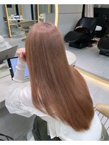 ロンドメリア 天神大名店(Lond Melia) イメチェンヘアスタイル小顔に見せるヘアココアベージュ