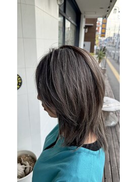 コントラストハイライト　ミディアムレイヤー