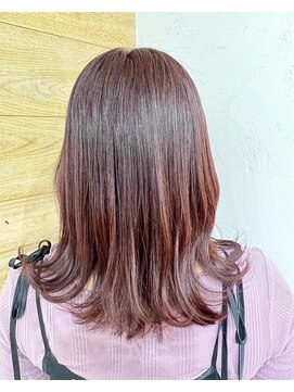 ラピスタ 池袋(Lapista) 韓国ヘアレイヤーカットダブルハイライトカラー【Lapista池袋】