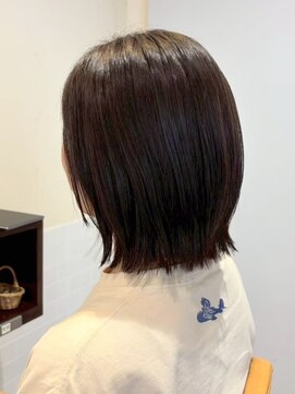 クラップス 横須賀中央店(CLAPS) 横須賀中央ハンサムショートボブ白髪ぼかしハイライト白髪染め