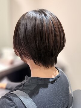 ジエクトクイン(The Ect Q'n) ショートボブ/似合わせカット/ダークブラウン/髪質改善