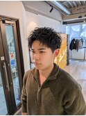 アクティブショート×ピンパーマ