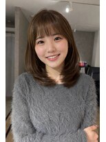 エトワ 中央店(etoi)&nbsp;大分ミディアムボブレイヤー軽め韓国レイヤーくびれスタイル