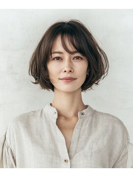 ハーツ(Hearts) 大人可愛いが叶うふんわりナチュラルボブ