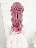 くるみちゃんヘア渋谷ヘアセットハーフアップ表参道ヘアメイク