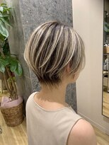 テラスアヴェダ 福岡パルコ店(Terrace AVEDA) バレイヤージュ×ショート