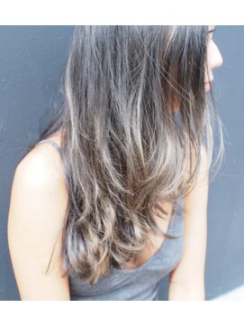 メロウ(MELLOW) ３Dブリーチハイライトカラー