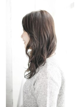 シュシュット(chouchoute) 吉祥寺3分/ウォーターフォール毛先パーマ黒髪ことりベージュ/040