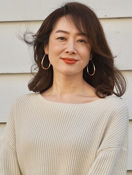 ダマーニ 表参道(DAMANI) 透明感のあるデザインカラーで大人の小顔エレガントスタイル