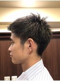 ツーブロックショート(理容室/メンズ/浜松町)