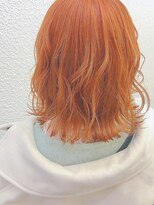 ネオリーブカップ 町田店(Neolive capu) ブリーチonカラー（オレンジ） Neolivecapu町田　ビタミンカラー