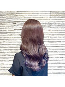 ビス ヘア アンド ビューティー 西新井店(Vis Hair＆Beauty) グラデーション/ラベンダー/ブリーチ/透明感