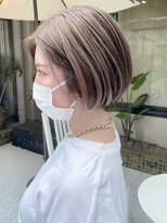 ヘアーメイクオズ(hair make O/S)&nbsp;#ベージュハイライト&インナーレッド