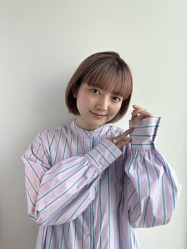 エクリ シセイドウ 麻布十番店(equri×SHISEIDO) 【麻布十番】ふわっとまとまるボブ