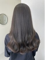 ソヨン 名古屋店(SOYON)&nbsp;【お客様スタイル】アッシュ ブルー グレー 透明感ヘアカラー