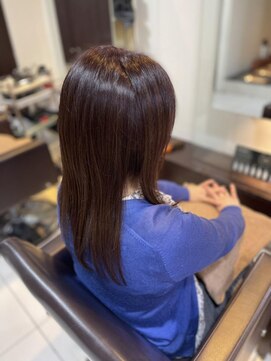 スティラ スムース 高田馬場(Stilla smooth) 美髪イルミナカラー  ピンクバイオレット